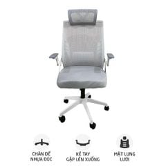 Ghế công thái học Ergonomic TMS04 | Xám