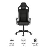  Ghế gaming CORSAIR T3 RUSH | Đen, 120kg, Chân xoay, Lưng vải (CF-9010057-WW) 