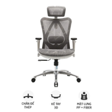  Ghế công thái học Ergonomic Sihoo M57 | Xám 