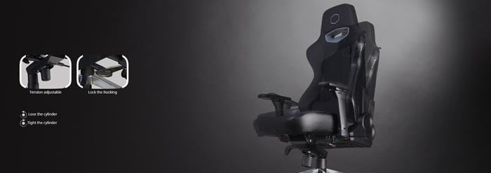 Ghế Gaming Cooler Master Caliber X1 (CMI-GCX1-2019) (Đen)