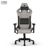  Ghế gaming CORSAIR T3 RUSH | Xám than, 120kg, Chân xoay, Lưng vải (CF-9010031-WW) 
