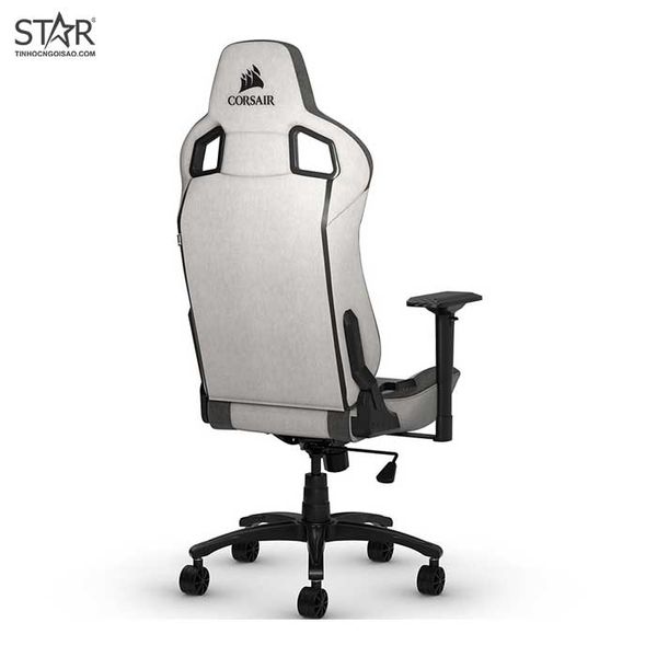  Ghế gaming CORSAIR T3 RUSH | Xám than, 120kg, Chân xoay, Lưng vải (CF-9010031-WW) 