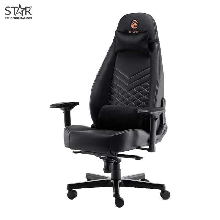 Ghế Gaming E-Dra LUX BigBoss EGC2021 Real Leather (Đen)