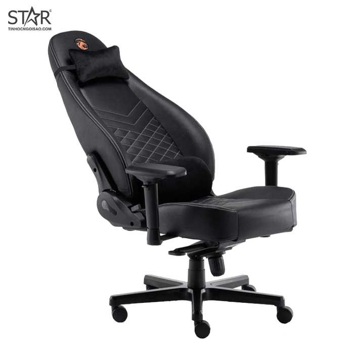 Ghế Gaming E-Dra LUX BigBoss EGC2021 Real Leather (Đen)