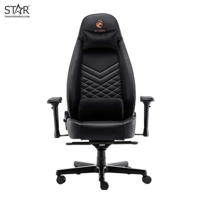 Ghế Gaming E-Dra LUX BigBoss EGC2021 Real Leather (Đen)