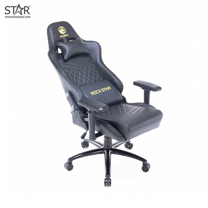 Ghế Gaming E-Dra ROCK STAR EGC223 RGB (Đen)