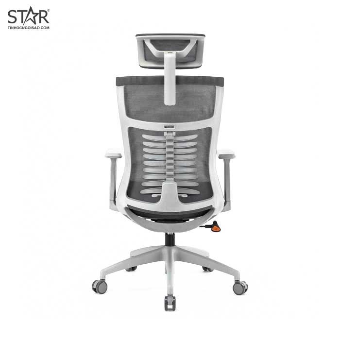 Ghế công thái học Warrior Ergonomic Hero Series WEC502 (Xám)