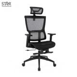  Ghế công thái học Warrior Ergonomic Hero Series WEC504 (Đen) 