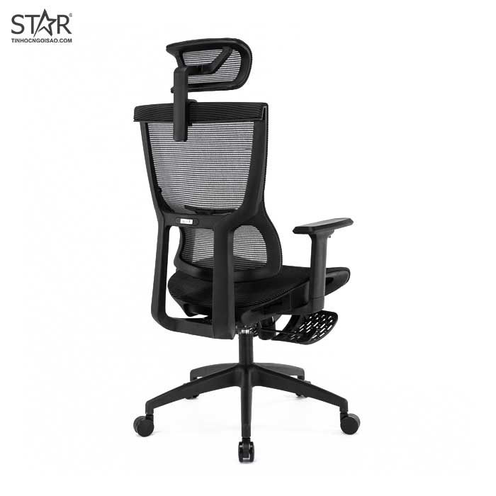 Ghế công thái học Warrior Ergonomic Hero Series WEC504 (Đen)