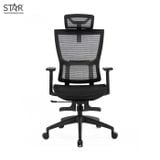  Ghế công thái học Warrior Ergonomic Hero Series WEC504 (Đen) 