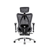  Ghế công thái học SIHOO M57B | Đen, 120kg, Chân xoay, Lưng lưới, 3.Mới.Ghế Công Thái Học Sihoo M57B, có kê chân; Đen. (Ean 0) Bh 36T 