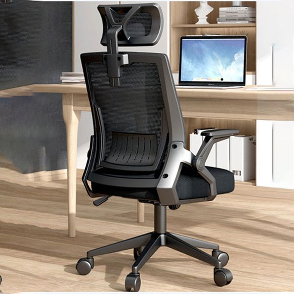  Ghế công thái học OEM TMS04 | Đen, 120kg, Chân xoay, Lưng lưới 