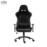  Ghế gaming CENTAUR Devil | Đen, 120kg, Chân xoay, Da PU 