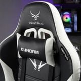  Ghế Gaming Centaur Gundam Universe | Đen trắng, chân kim loại 