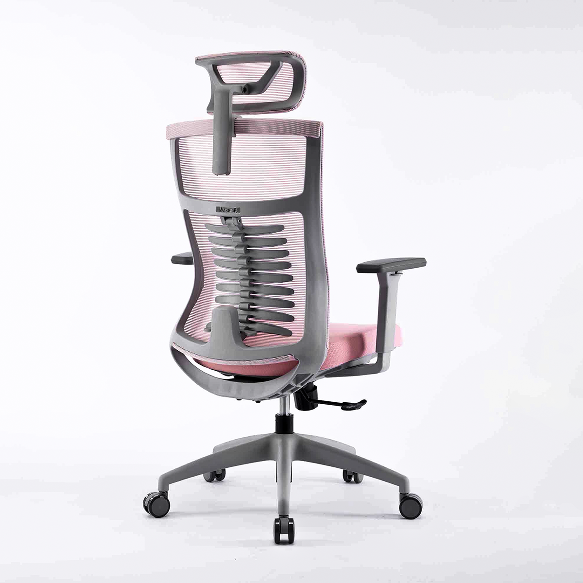 Ghế công thái học Ergonomic Warrior Hero Series WEC502 | Hồng Xám