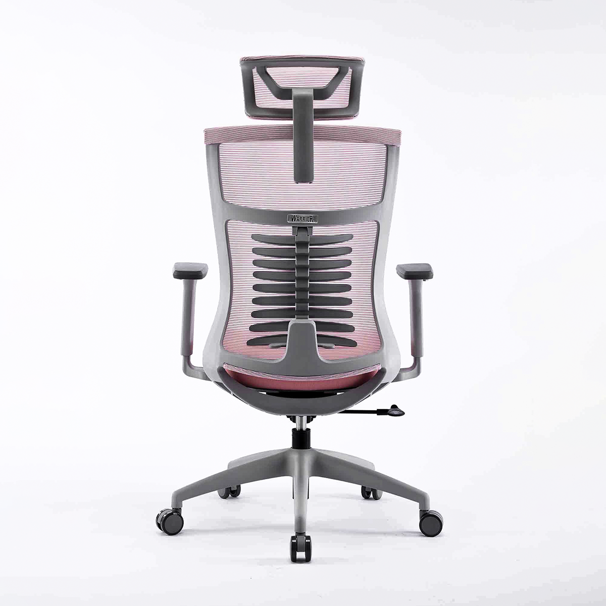 Ghế công thái học Ergonomic Warrior Hero Series WEC502 | Hồng Xám