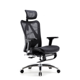  Ghế công thái học SIHOO M57B | Đen, 120kg, Chân xoay, Lưng lưới, 3.Mới.Ghế Công Thái Học Sihoo M57B, có kê chân; Đen. (Ean 0) Bh 36T 