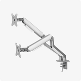  Giá treo màn hình đôi Human Motion T6 Pro Dual - Trắng | 17 - 32 inch 