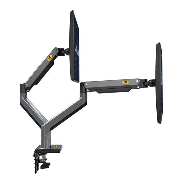  Giá treo màn hình đôi North Bayou G35 - Màu xám than mờ | 22 - 32 inch 
