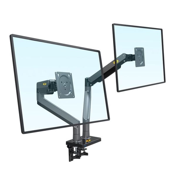  Giá treo màn hình đôi North Bayou G35 - Màu xám than mờ | 22 - 32 inch 