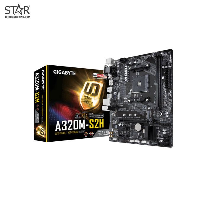 Mainboard Gigabyte A320M-S2H