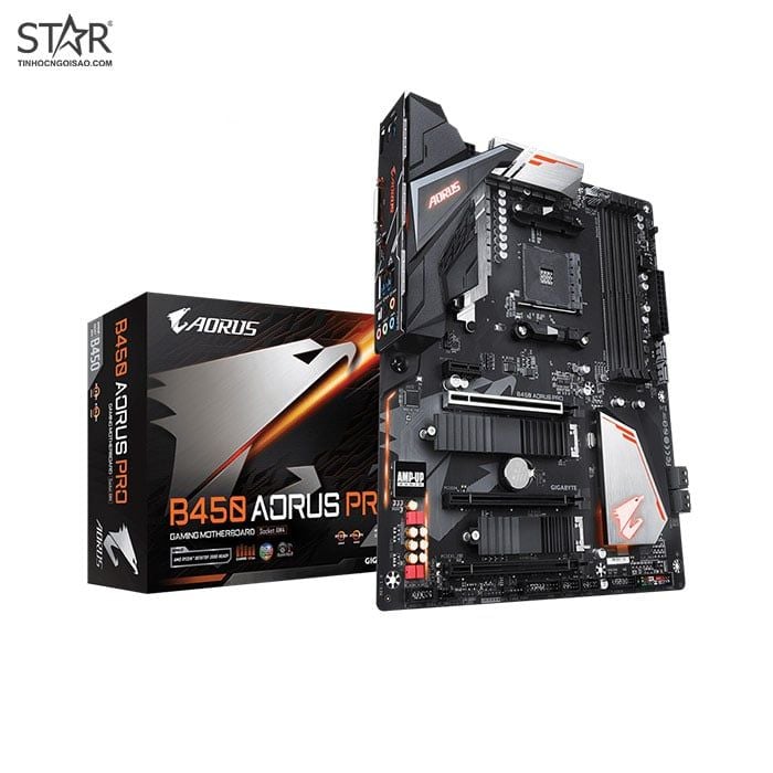 Mainboard Gigabyte B450 Aorus Pro