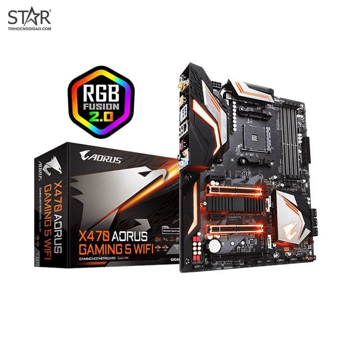 Mainboard Gigabyte X470 Aorus Gaming 5 Wifi