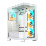  Thùng máy Gigabyte C500 Panoramic Stealth - White (GB-C500P ST) 