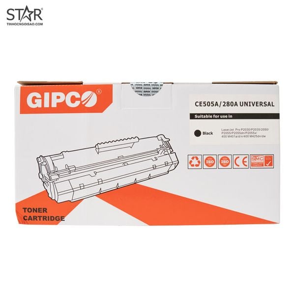 Cụm mực máy in Gipco CE505A/280A Chính Hãng 