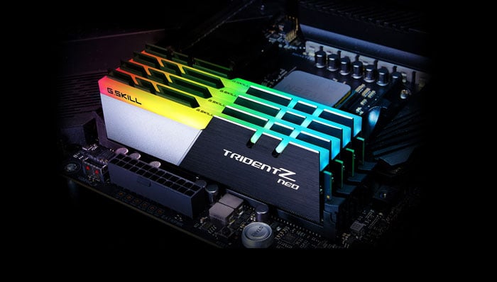 Ram DDR4 Gskill 32G/3600 Trident Z NEO RGB (F4-3600C18D-32GTZN) (2x 16GB)