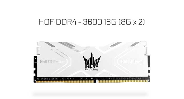 Ram DDR4 Galax 16G/3600 Hall Of Fame HOF