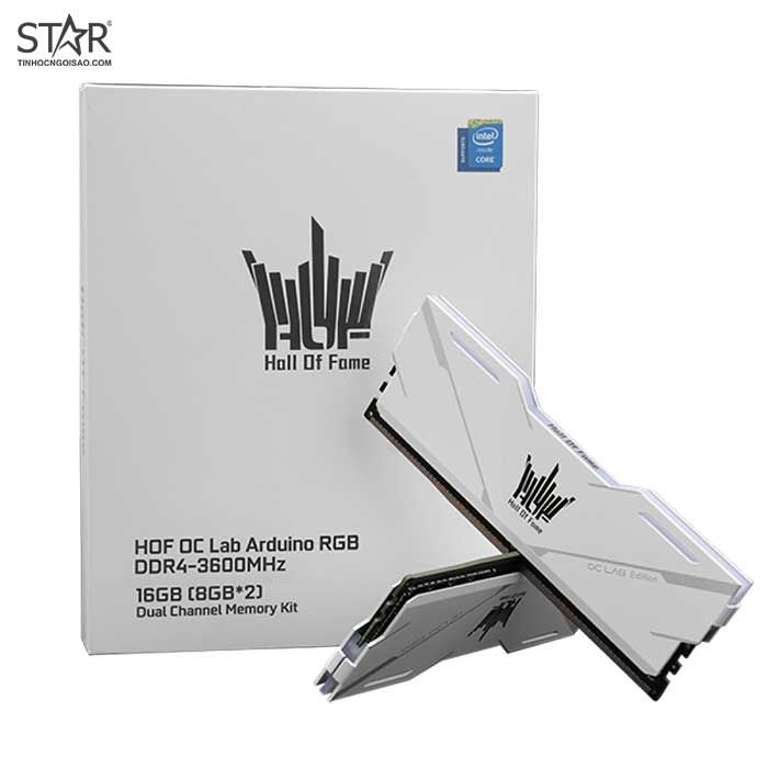 Ram DDR4 GALAX 16G/3600 Hall Of Fame HOF OC Lab Arduino RGB (2x
