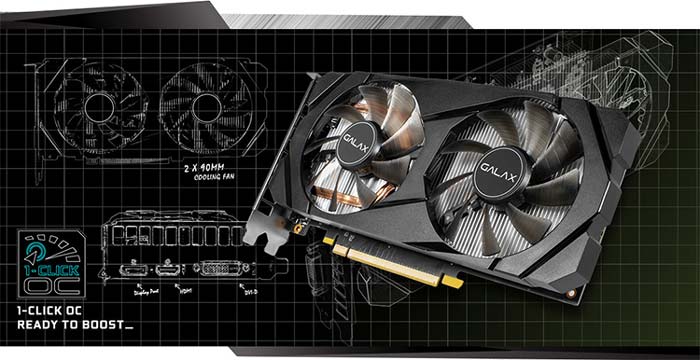 VGA Galax RTX 2060 6G GDDR6 (1-Click OC)