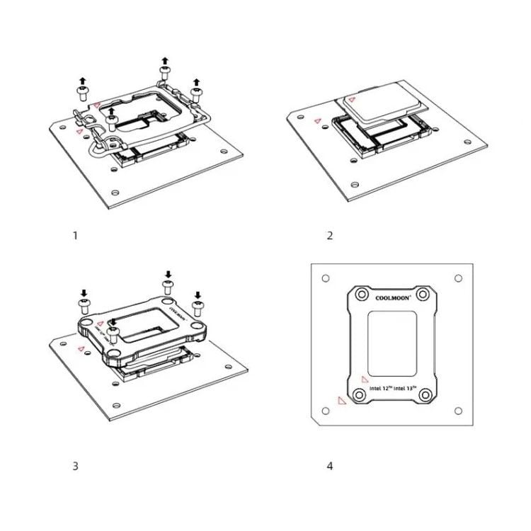 Gông chống cong Coolmoon BC-1700 cho CPU Socket 1700