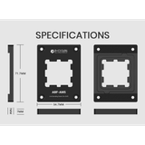 Gông chống cong ID-Cooling cho CPU AMD Socket AM5 - Đen 
