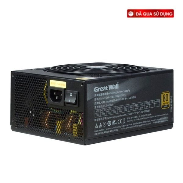  Nguồn máy tính OEM 1250W Cũ | Full Modular, ATX 