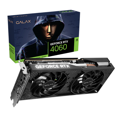 Card màn hình VGA GALAX GeForce RTX 4060 1-Click OC 2X