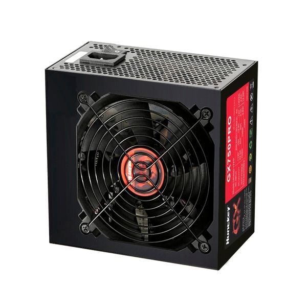  Nguồn máy tính HuntKey GX750 Pro 80 Plus Bronze (230V) - Đen | Non Modular, ATX 