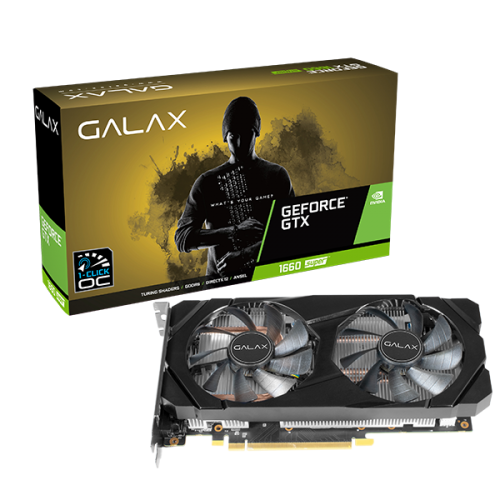 Card màn hình VGA GALAX GeForce GTX 1660 Super (1-Click OC) | 6GB GDDR6