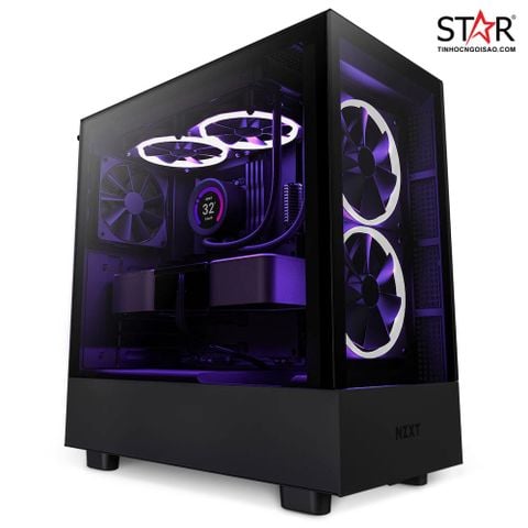 Thùng máy NZXT H5 Elite Black  (CC-H51EB-01)