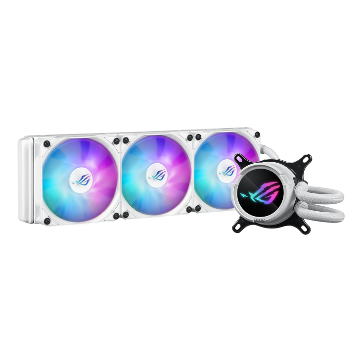 Tản nhiệt nước CPU ASUS ROG Strix LC III 360 ARGB White Edition