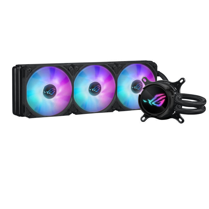 Tản nhiệt nước CPU ccROG Strix LC III 360 ARGB - Black