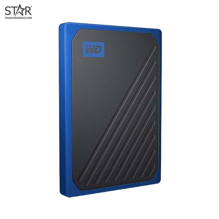 Ổ cứng HDD Di Động 500GB WD My PassPort Go SSD Portable Storage (WDBMCG5000ABT-WESN) (Xanh)