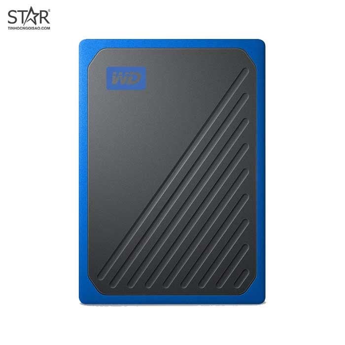 Ổ cứng HDD Di Động 500GB WD My PassPort Go SSD Portable Storage (WDBMCG5000ABT-WESN) (Xanh)