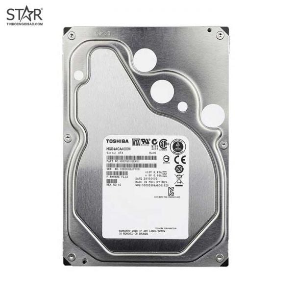 Ổ cứng HDD 4TB Toshiba Enterprise Hard Drive (MG04ACA400N)