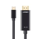  Cáp chuyển Mini DisplayPort (Thunderbolt) to HDMI Ugreen 20848 | 1.5, 4K (MD101) 
