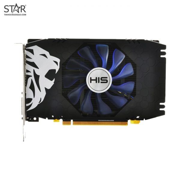 VGA His RX 460 4GB D5 1 Fan Cũ