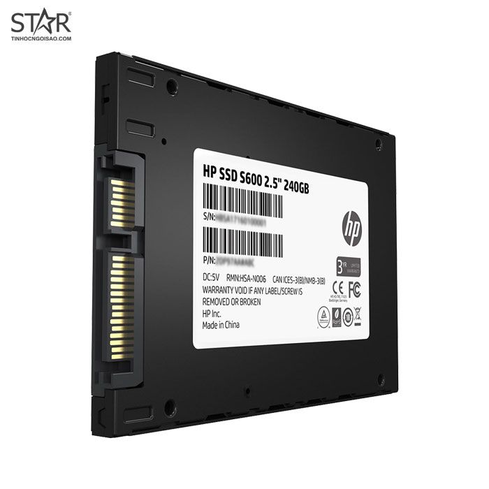 Ổ Cứng SSD 240G HP S600 Sata III 6Gb/s TLC Chính Hãng (4FZ33AA#ABC)