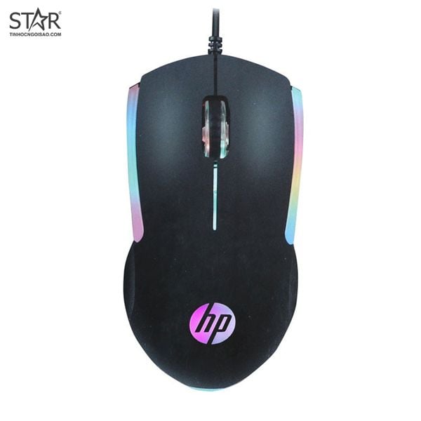  Chuột gaming HP M160 Gaming RGB | 6400 DPI, 120g, RGB, Đen 
