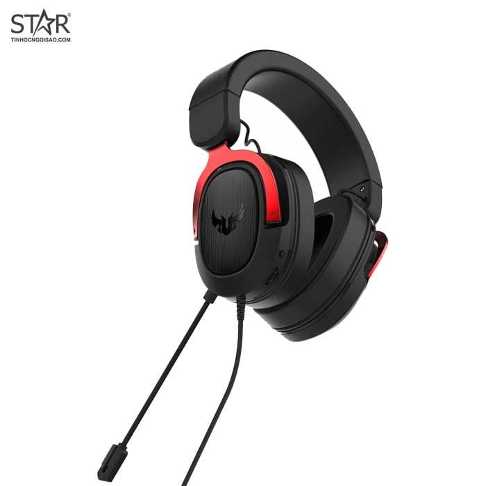 Tai Nghe Asus TUF H3 7.1 Surround Gaming (TUF GAMING H3) (Đỏ)